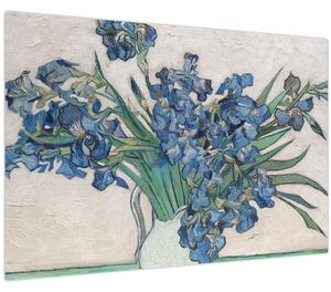 Slika - Vincent van Gogh, Irises, reprodukcije (90x60 cm)