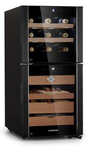 Klarstein El Dorado 89, humidor i hladnjak za vino, ekran osjetljiv na dodir, 89L, LED