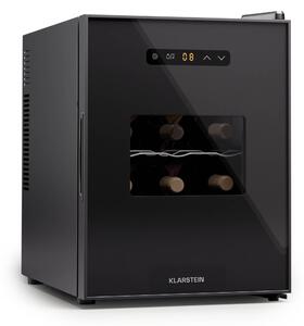 Klarstein Silent Vino 12 Uno, hladnjak za vino, 31 l / 12 boca, 5-18 °C, dodir