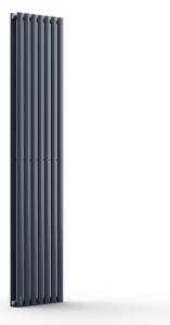 Blumfeldt Tallheo, 41 x 180, radijator, kupaonski radijator, cijevni radijator, 1435 W, topla voda, 1/2