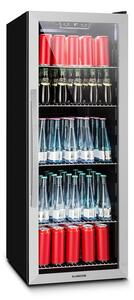 Klarstein Beersafe 6XL, hladnjak, za napitke, 201 L, 0-10 ° C, staklo, G, nehrđajući čelik