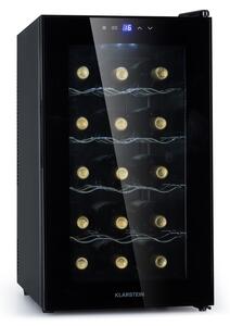 Klarstein Barolo 15 Uno, hladnjak za vino. 48 litara, 15 boca, 11-18°C, SingleZone