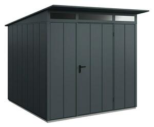 EcoStar Spremište Elegant-P Tip 2 (Vanjska širina uklj. krovni prevjes: 247,9 cm, Vanjska dubina uklj. krovni prevjes: 283,4 cm, Antracit, Jedna vrata)