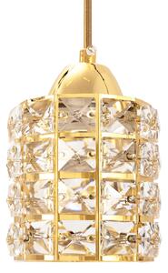 Kristalna stropna svjetiljka zlatna APP725-3CP