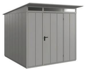 EcoStar Spremište Elegant-P Tip 2 (Vanjska širina uklj. krovni prevjes: 247,9 cm, Vanjska dubina uklj. krovni prevjes: 283,4 cm, Siva, Jedna vrata)