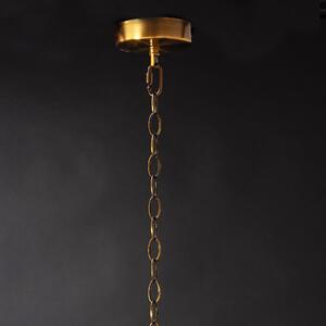 Zlatni luster od kristalne svjetiljke APP765-6CP