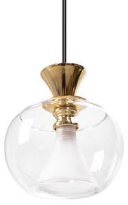 Stropna svjetiljka Viseća staklena kugla zlatna APP902-1CP