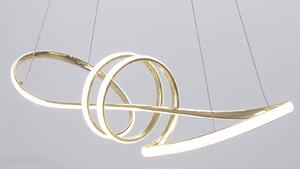 Moderna stropna svjetiljka LED + PILOT APP824-CP Gold