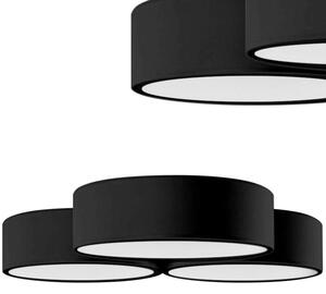 Lampa Plafon APP878-C Triple Black 3x40cm