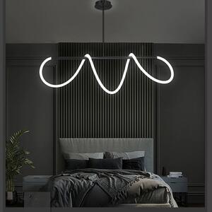 LED stropna svjetiljka App856-CP Long Black