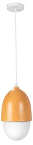 Viseća stropna svjetiljka Orzeszek Metal Wood APP952-1CP