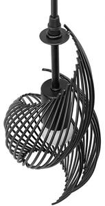 Moderna stropna svjetiljka potkrovlje App977-1cp crna