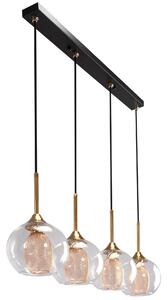Moderna staklena stropna svjetiljka App899-4cp