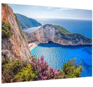 Slika - Plaža Navagio, Grčka (70x50 cm)