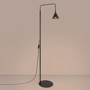 Podna lampa NOX crna