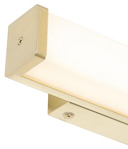 Zidna svjetiljka za kupaonicu od mesinga 32 cm uklj. LED IP44 - Cascada