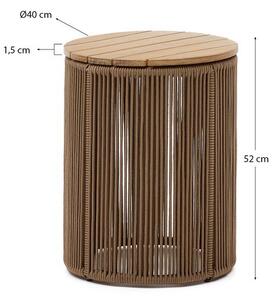 Okrugli vrtni stol ø 40 cm Mesa – Kave Home