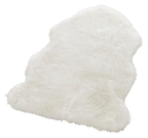 Bijelo umjetno krzno Mint Rugs Uni Soft, 90 x 140 cm