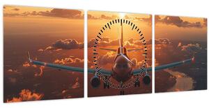 Slika - Transportni avion (sa satom) (90x30 cm)