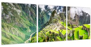 Slika - Machu Picchu (sa satom) (90x30 cm)