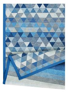 Plavi dvostrani tepih Narma Luke Blue, 140 x 200 cm