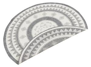 Sivo-krem vanjski tepih NORTHRUGS Jamaica, ⌀ 140 cm