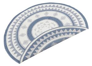Plavo-krem vanjski tepih NORTHRUGS Jamaica, ⌀ 200 cm