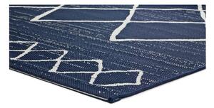 Tamnoplavi vanjski tepih Universal Elba, 120 x 170 cm