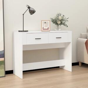 VidaXL Konzolni stol bijeli 100 x 39 x 75 cm od konstruiranog drva