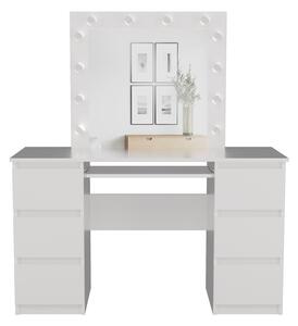 Drohmo Marina toaletni stol, 98x76x51 cm, bijeli