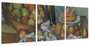 Slika - Paul Cezanne, The Basket of Apples, reprodukcije (sa satom) (90x30 cm)