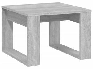 VidaXL Bočni stolić boja sivog hrasta 50x50x35 cm konstruirano drvo