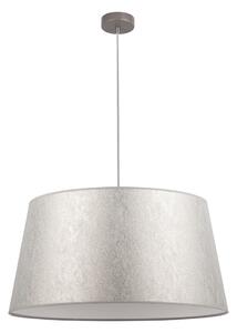 Prata visilica E27 grlo, 1 žarulja, 40W sivo-srebrno-prozirno