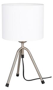 Tami stolna lampa E27 grlo, 1 žarulja, 60W saten-crno-bijela