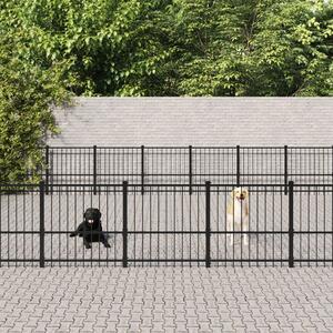 VidaXL Vanjski kavez za pse čelični 46,1 m²
