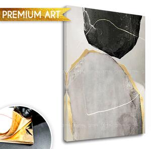 Slike na platnu PREMIUM ART - Apstrakt Mlinski kamen