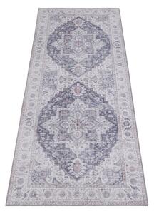 Sivo-ružičasti tepih Nouristan Anthea, 80 x 200 cm