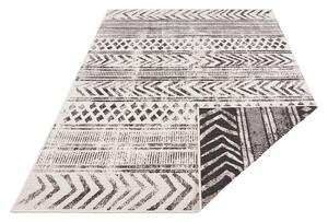Crno-krem vanjski tepih NORTHRUGS Biri, 120 x 170 cm