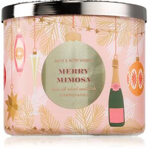 Bath & Body Works Merry Mimosa mirisna svijeća 411 g