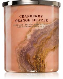 Bath & Body Works Cranberry Orange Seltzer mirisna svijeća 227 g