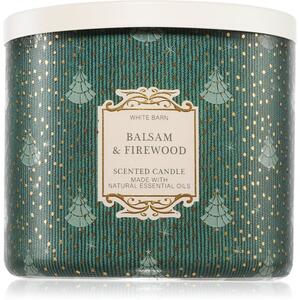 Bath & Body Works Balsam & Firewood mirisna svijeća 411 g