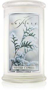 Kringle Candle Winter Cypress mirisna svijeća 624 g