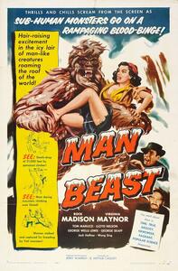 Ilustracija Man Beast 1956