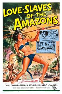 Ilustracija Love Slaves Of Amazons