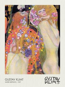 Reprodukcija Water Serpents II. (Girlfriends) 1907, Gustav Klimt