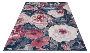 Plavo-crveni tepih metvice rugs peny, 80 x 150 cm