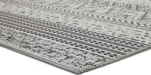 Sivi vanjski tepih Universal tkati Geo, 77 x 150 cm
