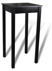 VidaXL Barski stol MDF crni 55 x 55 x 107 cm