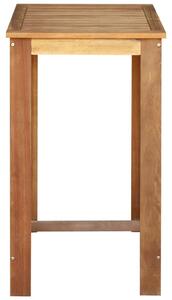 VidaXL Barski stol od masivnog drva akacije 60 x 60 x 105 cm