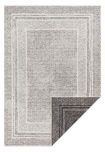 Crno-bijeli vanjski tepih Ragami Berlin, 80 x 150 cm